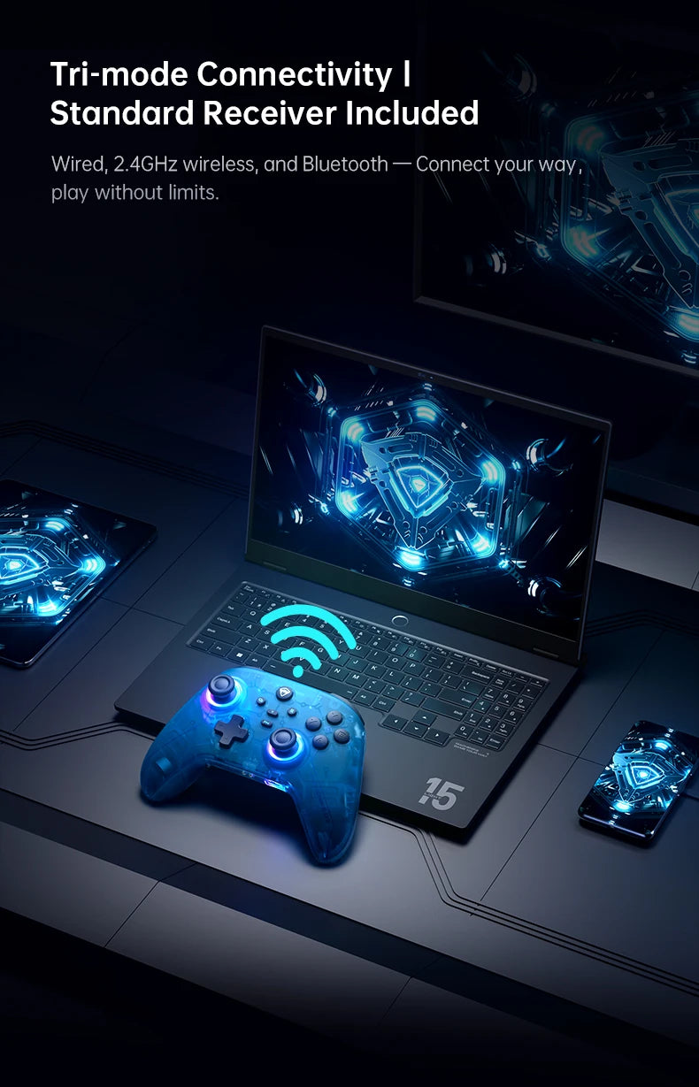 Controlador de Juegos para PC Machenike G3V2 G3Pro, Joysticks con Efecto Hall, Gamepad para Nintendo Switch, iPhone, Teléfono Móvil Android, PC