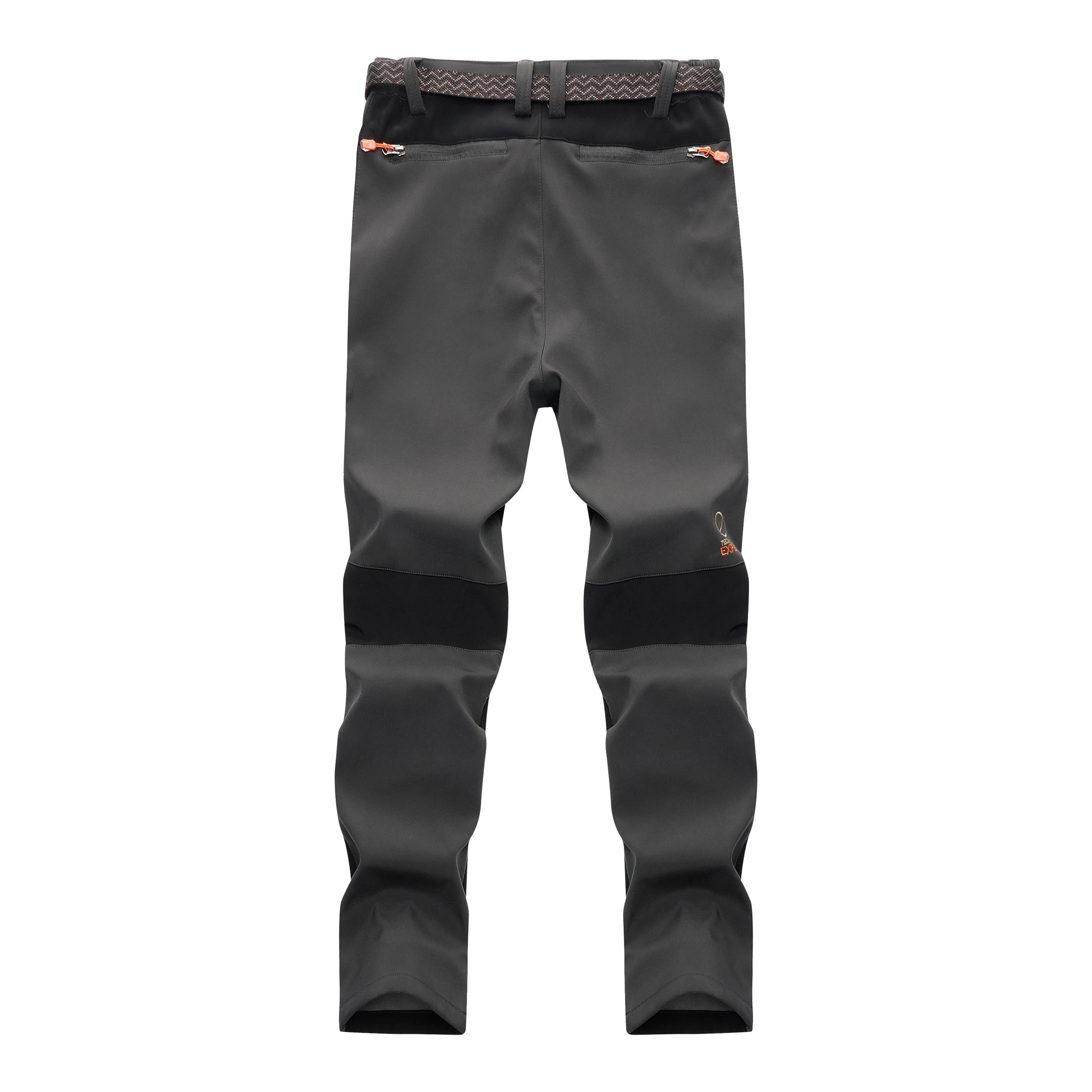 Pantalones de Senderismo Impermeables con Forro Polar para Hombre
