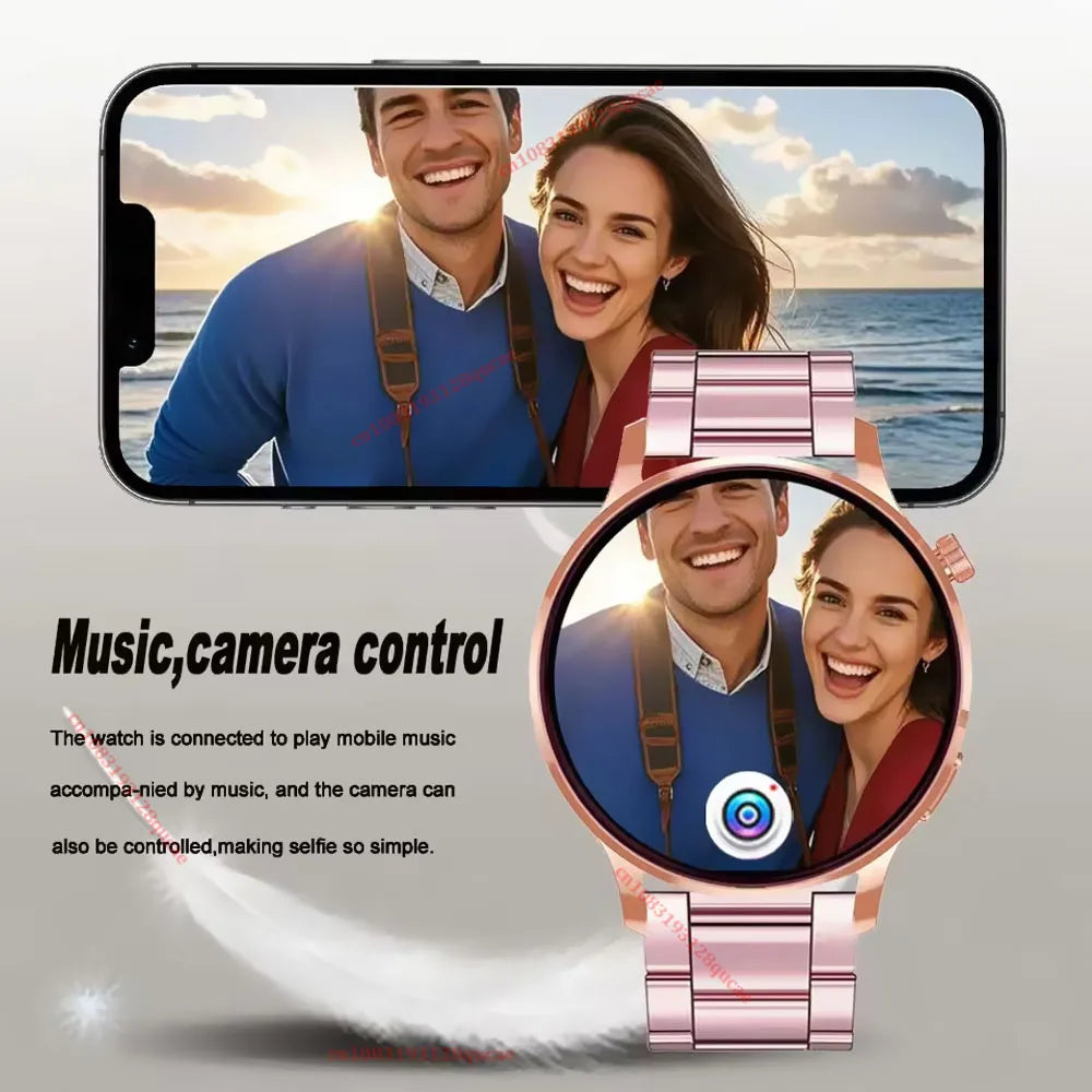 Reloj Inteligente HD Salud Cámara BT HW12