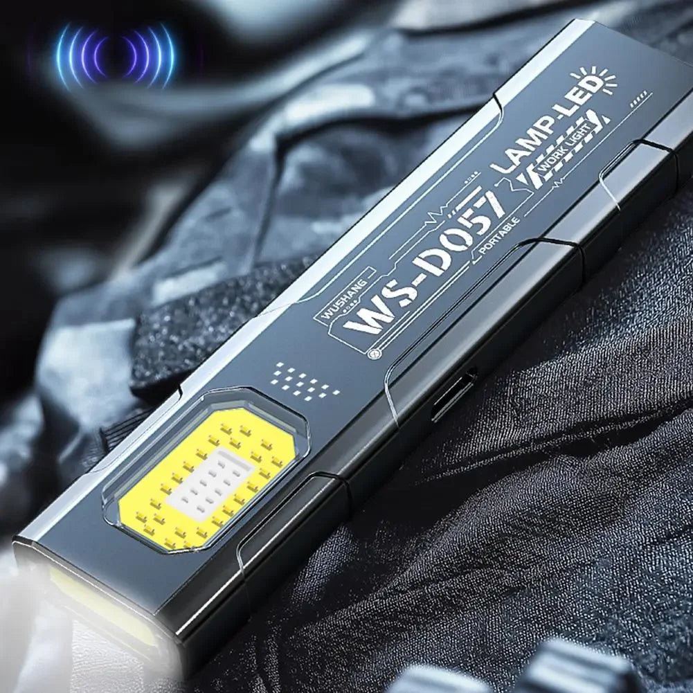 Mini Linterna LED Portátil Recargable con Agarre Magnético