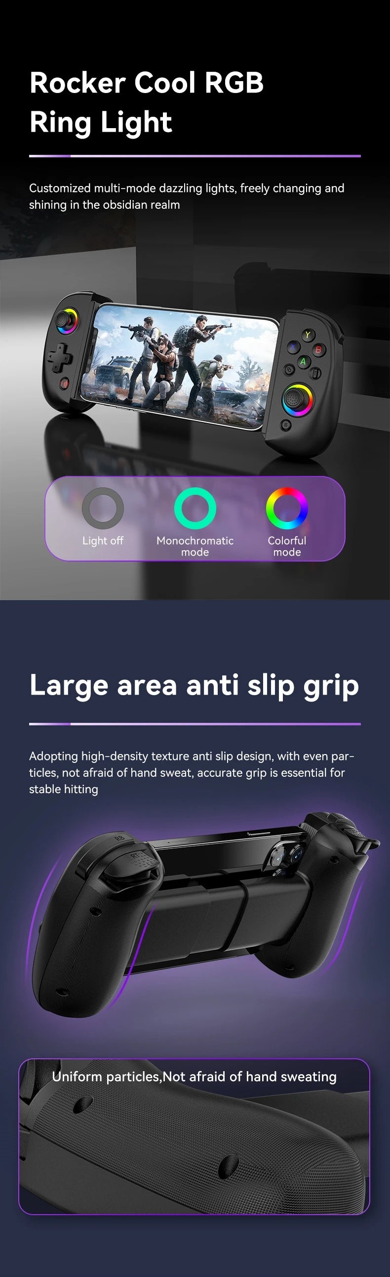 Control inalámbrico Bluetooth para PS4, PS3, Switch, iPhone, Android, PC móvil, teléfono móvil, tableta, Hall, Gamepad, controlador de juego, Pad de juego