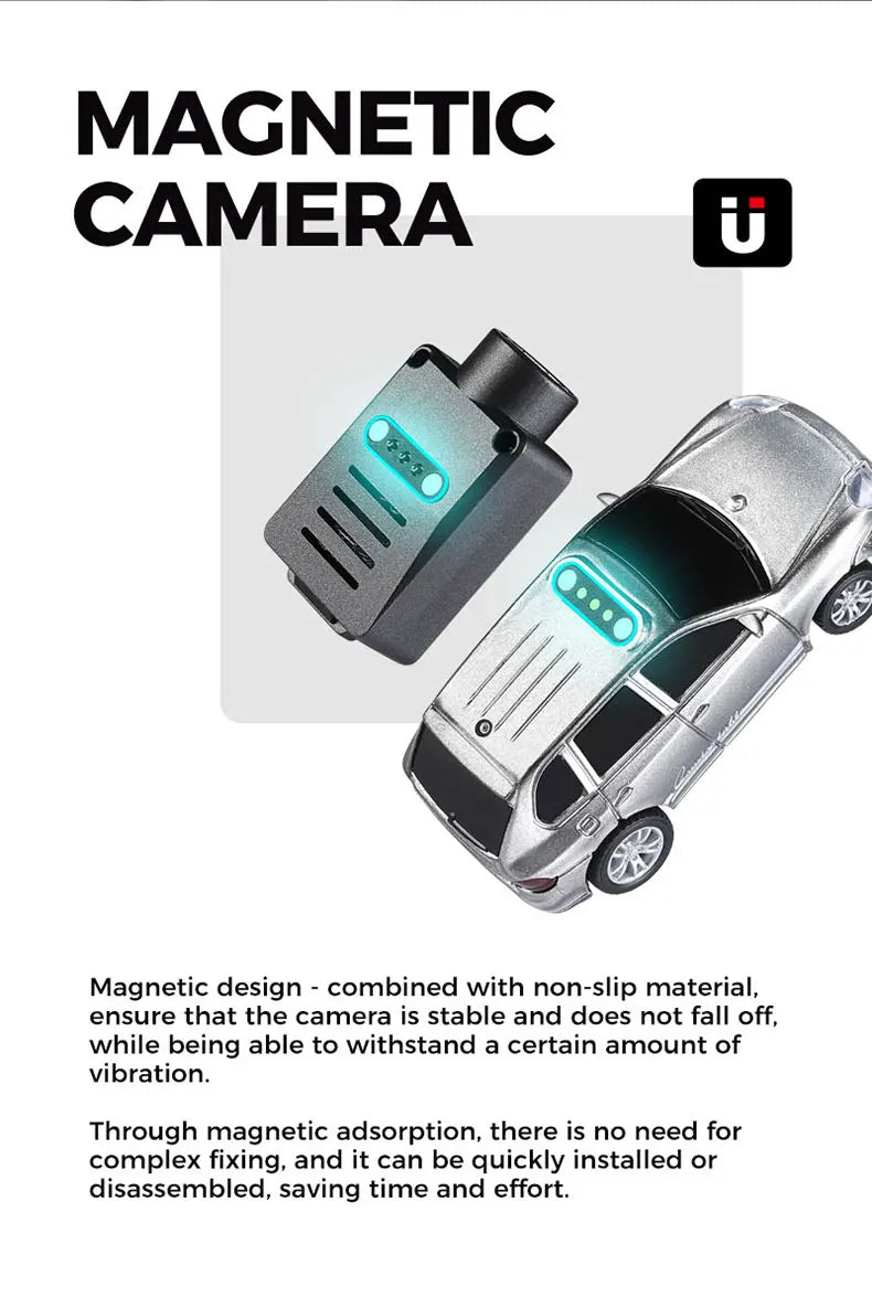 WLtoys 6401 1:64 Mini coche RC 2,4G Control remoto con cámara FPV 720P y aplicación WiFi, nuevo juguete de carreras de control remoto para regalo para niños y niñas