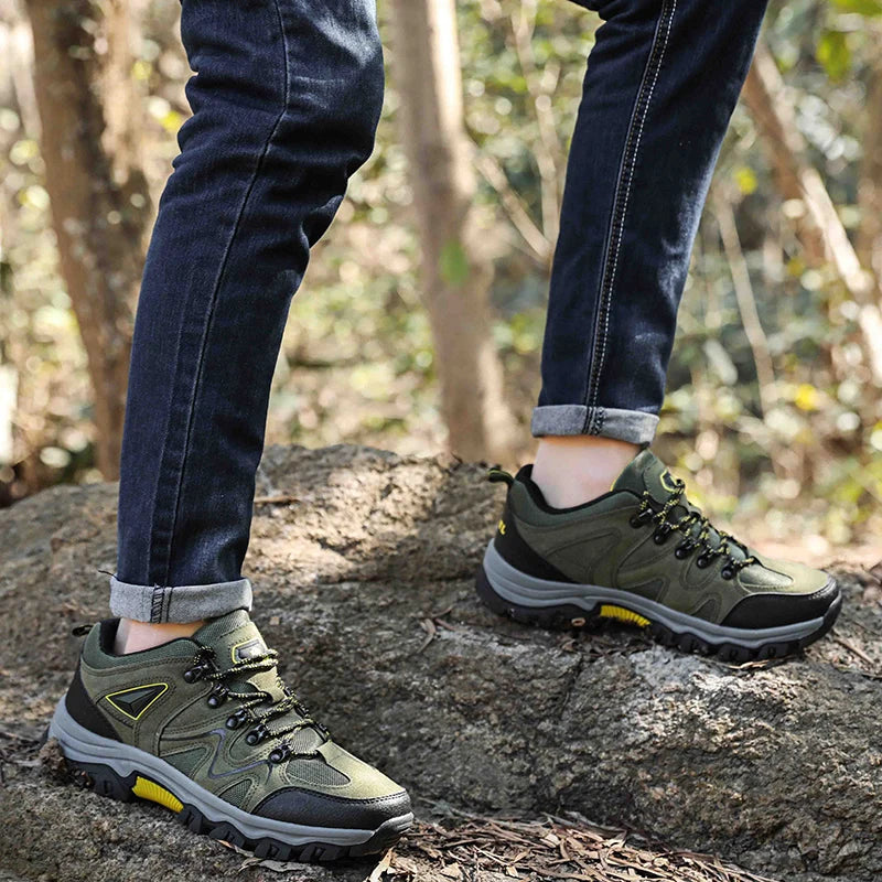 Zapatillas de senderismo para hombre antideslizantes y transpirables