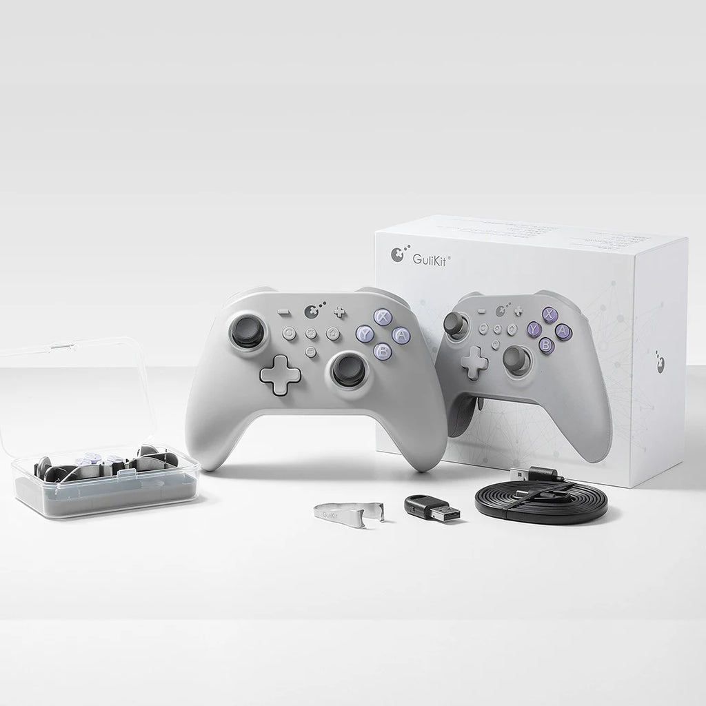 GuliKit-mando KK3 MAX NS39 KingKong 3, Gamepad con efecto Hall, Joysticks y disparadores para Windows, Nintendo Switch, Android e iOS