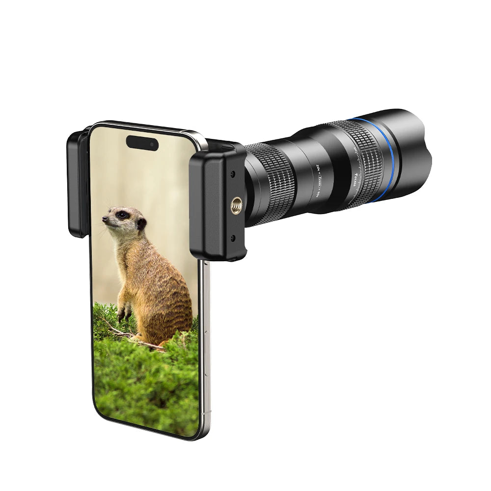 Teleobjetivo HD 20x-40x Zoom para Teléfono iPhone Samsung Xiaomi