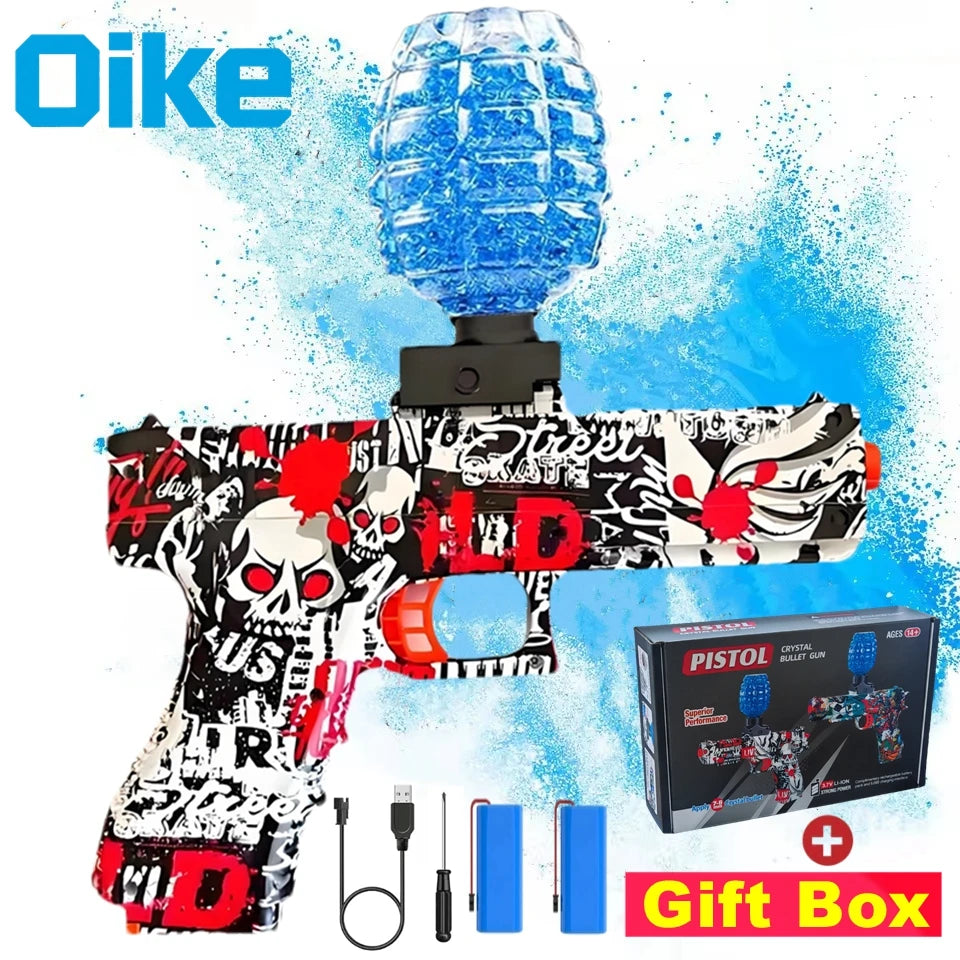 Pistola de Bolas de Gel Eléctrica Automática para Niños OiKe