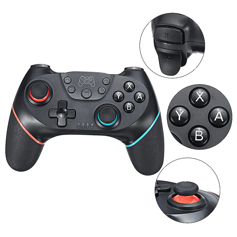 Control Inalámbrico Bluetooth para Nintendo Switch y OLED Lite, Control Remoto para PC, Joystick, Gamepad, Mando para Juegos de Computadora