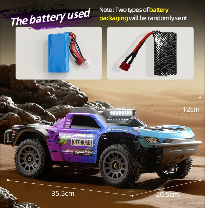 Coche RC Desierto Q130 1/14 4WD Alta Velocidad