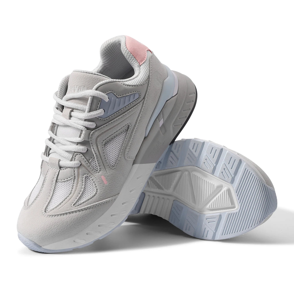 Zapatillas Anchas para Mujer - Soporte para Pie Plano y Fascitis
