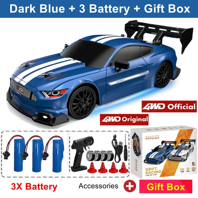 Coche RC Drift 4WD, Modelos GTR PRO y AE86 PRO