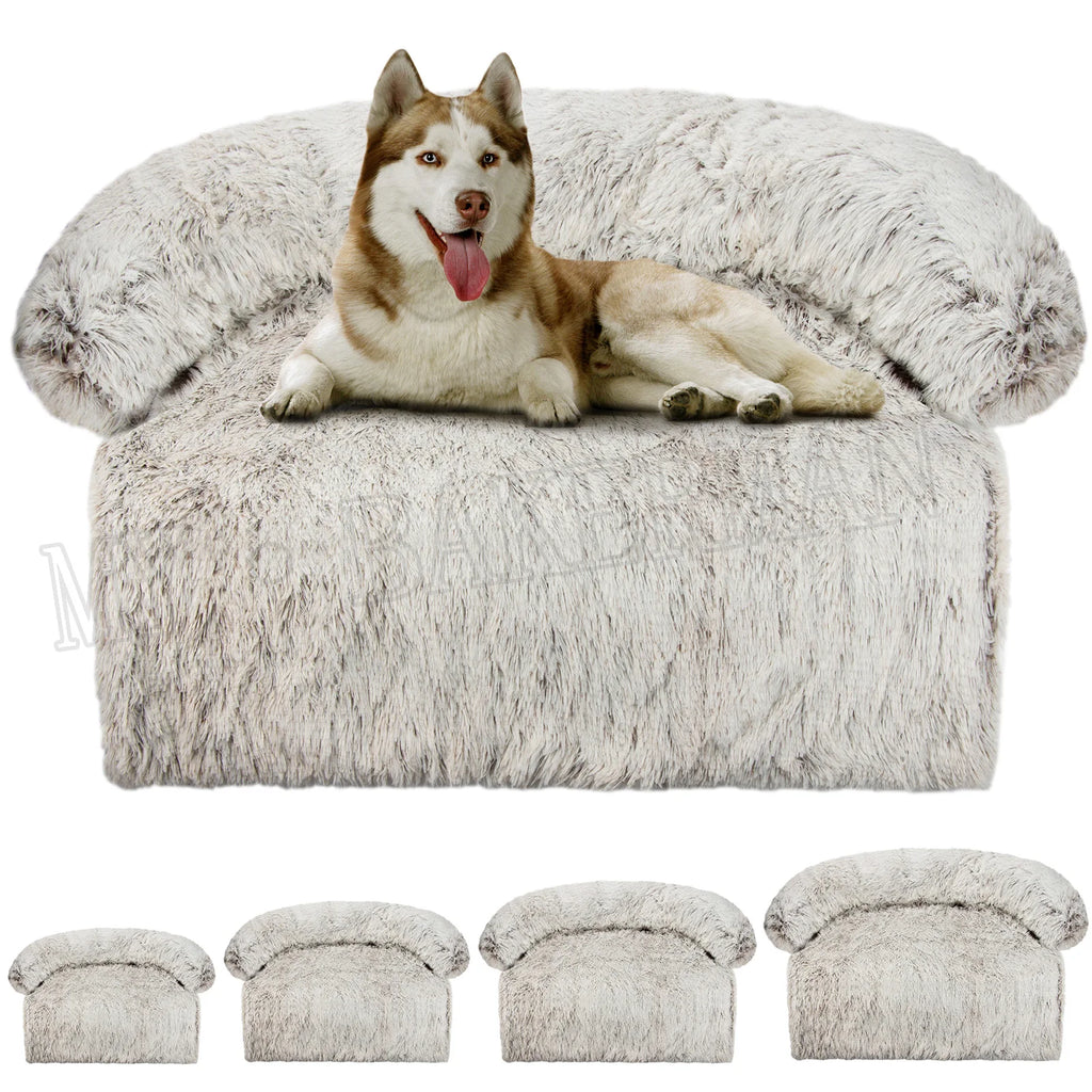 Cama Sofá para Mascotas Lavable con Nido Cálido