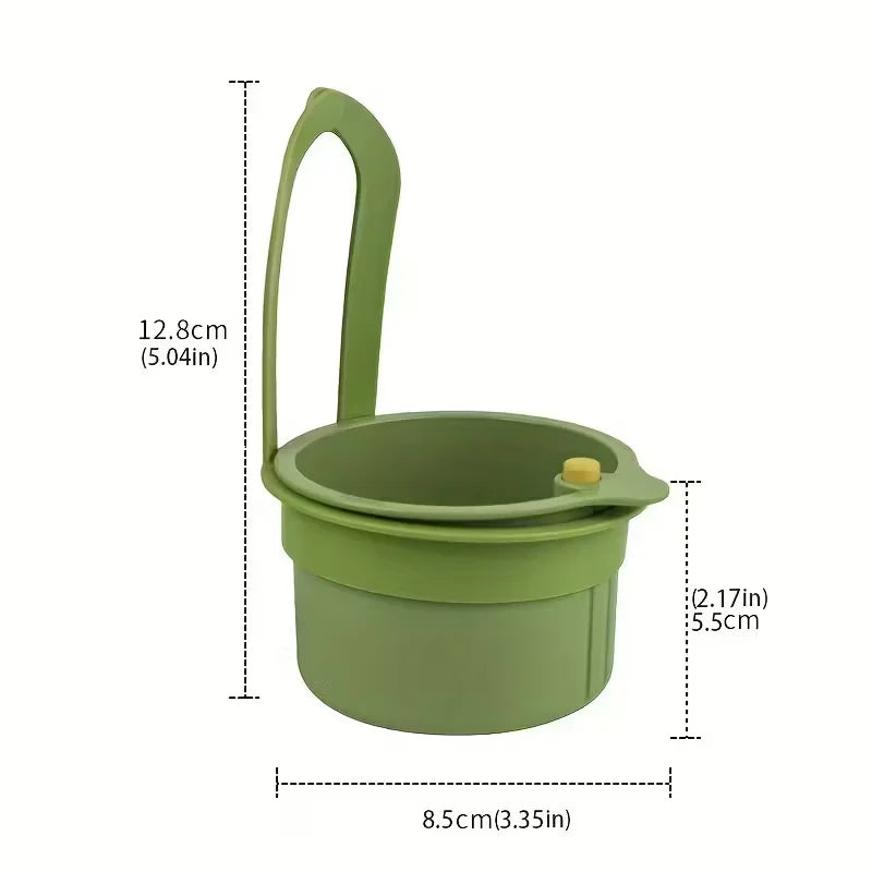 Escurridor de Presión: Colador de Alimentos y Organizador de Fregadero, Multifuncional para Cocina y Baño