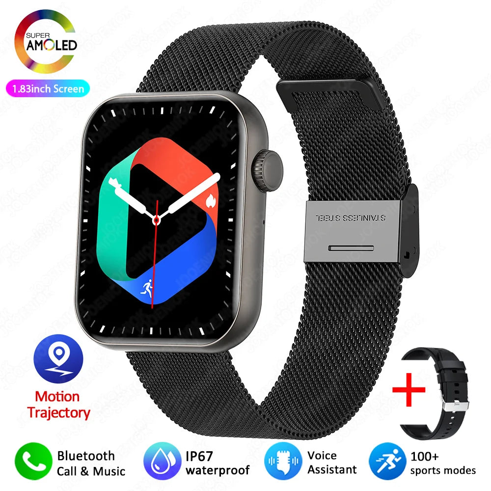 Reloj Inteligente con IA de Voz, IP68 y Llamadas Bluetooth