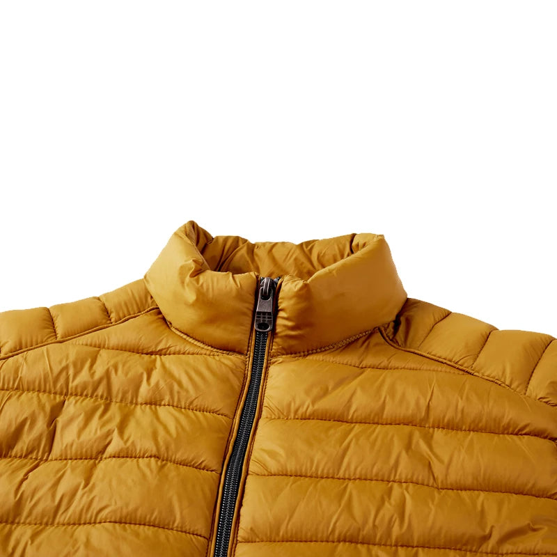 Chaqueta Acolchada con Capucha para Hombre – Abrigo de Invierno