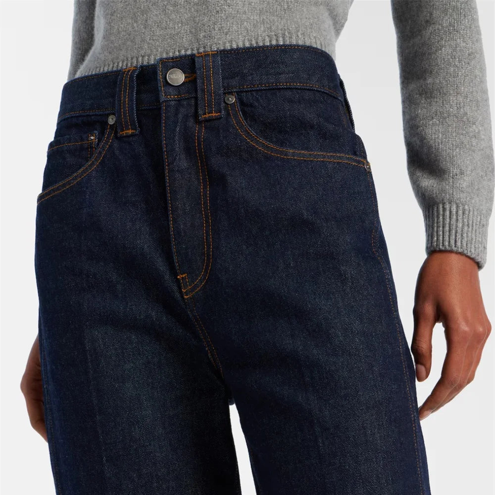 Pantalones de Mezclilla de Cintura Baja para Mujer