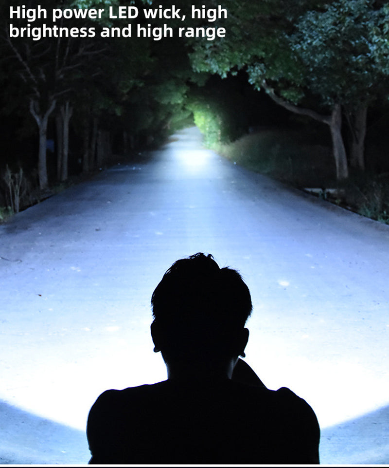 Linterna Frontal LED Recargable para Pesca