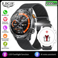Reloj Inteligente LIGE con Linterna y Batería 1000mAh