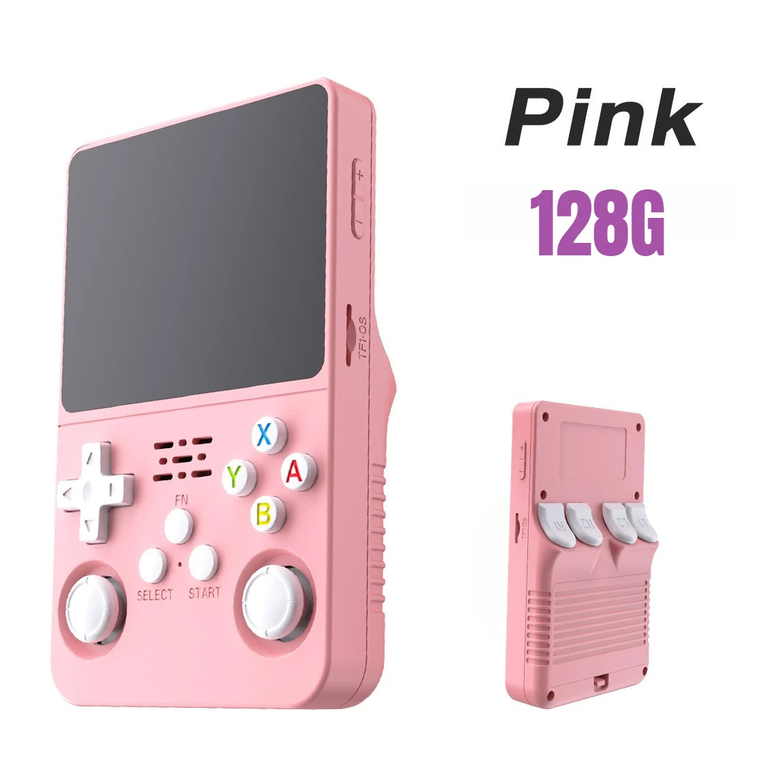 Consola de Juegos Portátil R36S, Pantalla IPS de 3.5 Pulgadas, 64G, Consola de Juegos Retro Clásica, Reproductor de Videojuegos de Bolsillo