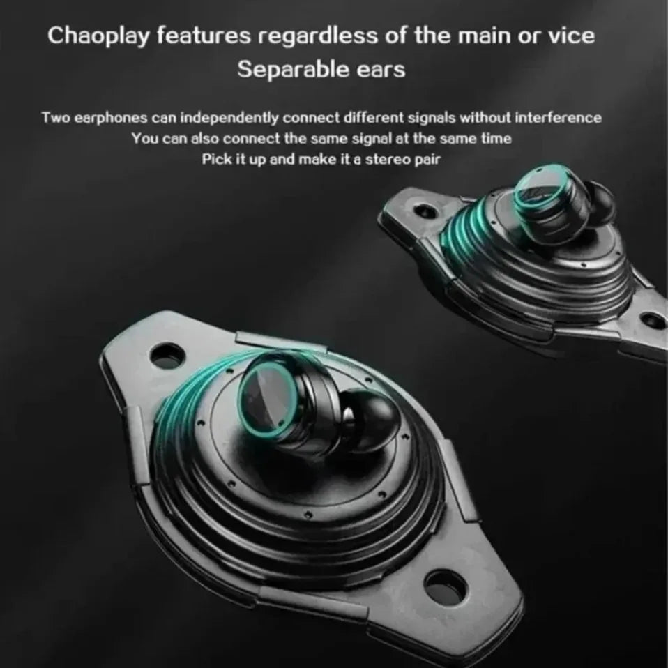 Auriculares Intrauditivos M25 Tipo C con Pantalla LED, Recargables, Inalámbricos, con Reducción de Ruido, Alta Calidad, TWS