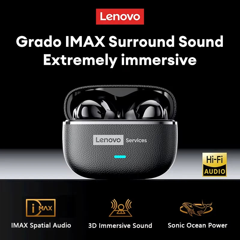 Auriculares Lenovo LE208 TWS Bluetooth 6.0 con ENC Inalámbricos