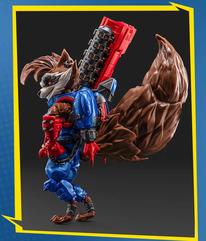 BLOKEES Original Spider Man Venom Marvel campeón clase versión figura de acción conjunta móvil ensamblado película modelo juguetes regalo