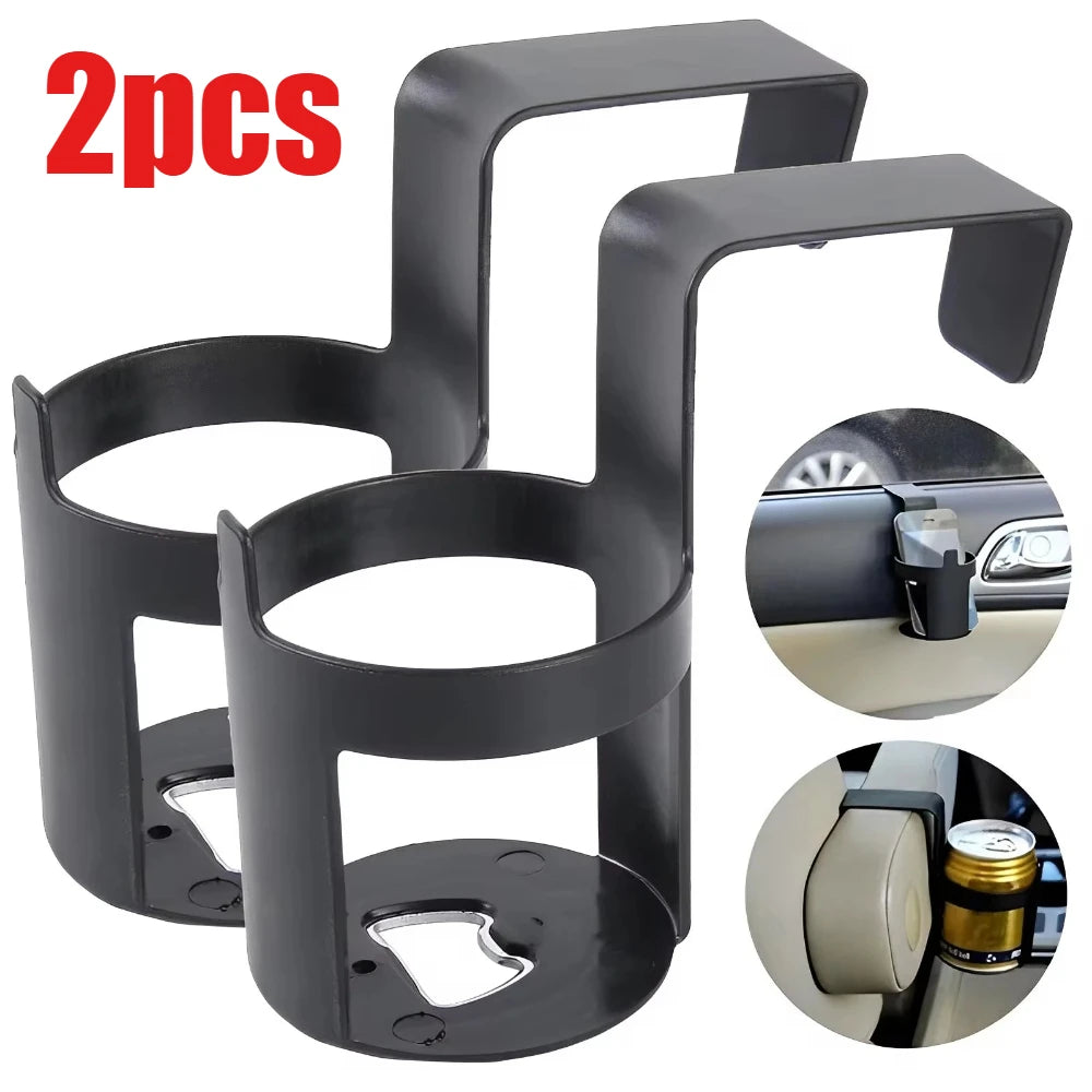 Soporte para botellas de agua para coche, soporte multifuncional para tazas de café, 1/2 Uds.