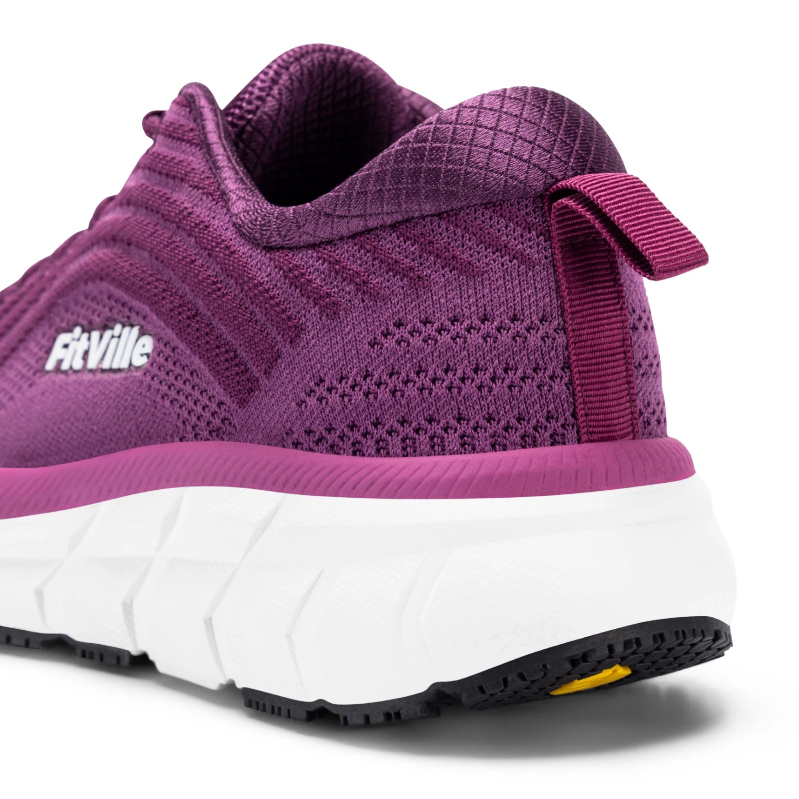 Zapatos FitVille con puntera ancha para mujer, transpirables, de ajuste amplio, ligeros para pies hinchados, con amortiguación para aliviar el dolor.