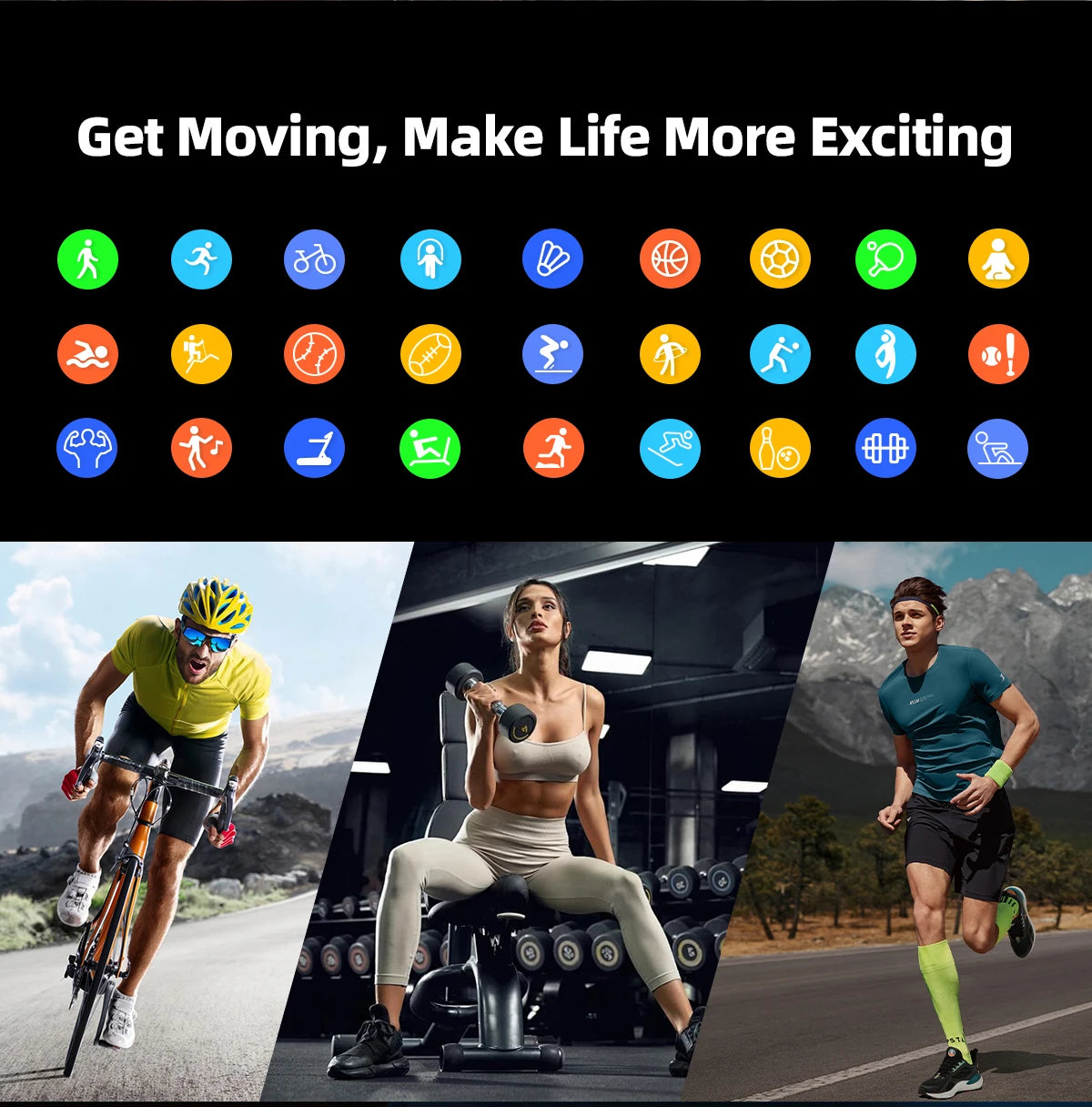 Reloj Inteligente Delgado AMOLED 1.43 Bluetooth