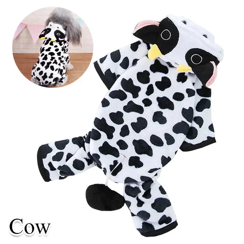 Disfraz Cosplay para Mascotas - Abrigo de Forro Polar para Perros y Gatos