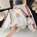 Conjuntos de ropa de primavera con estampado de Patrulla PAW para niños, sudaderas con capucha deportivas a la moda y pantalón largo, conjunto de dos piezas, chándal informal para niños, nuevo