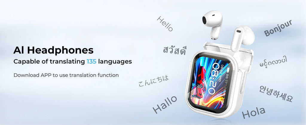 HTC NE20 Auriculares Traductor de Idiomas 6 en 1