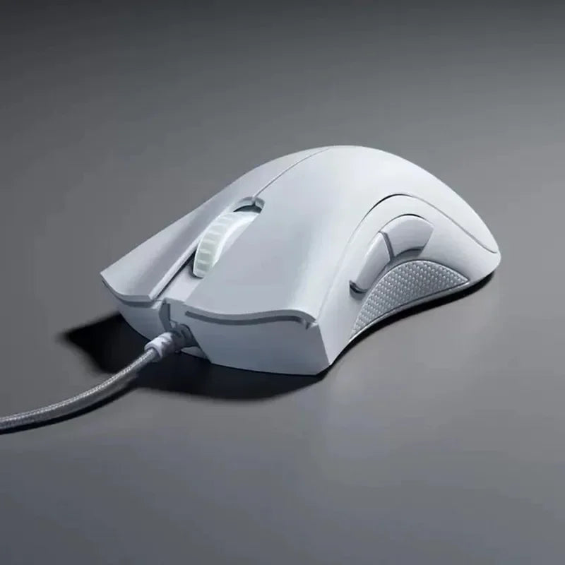 Razer DeathAdder Essential Ratón para juegos con cable / Ratones con cable 6400DPI 5 botones independientes para computadora portátil y PC Gamer