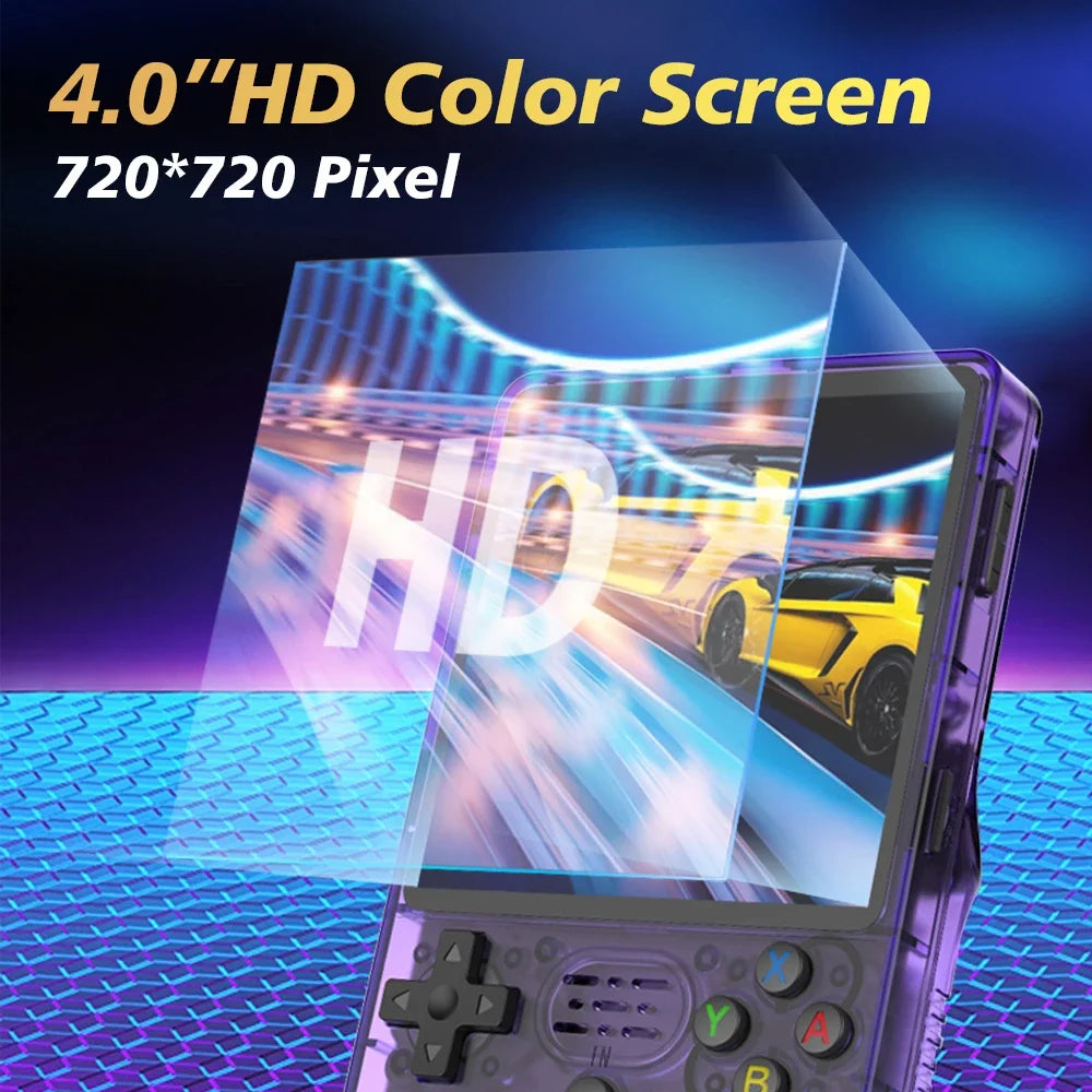 Consola Retro Portátil R36S Plus Pantalla IPS 4" +20.000 Juegos