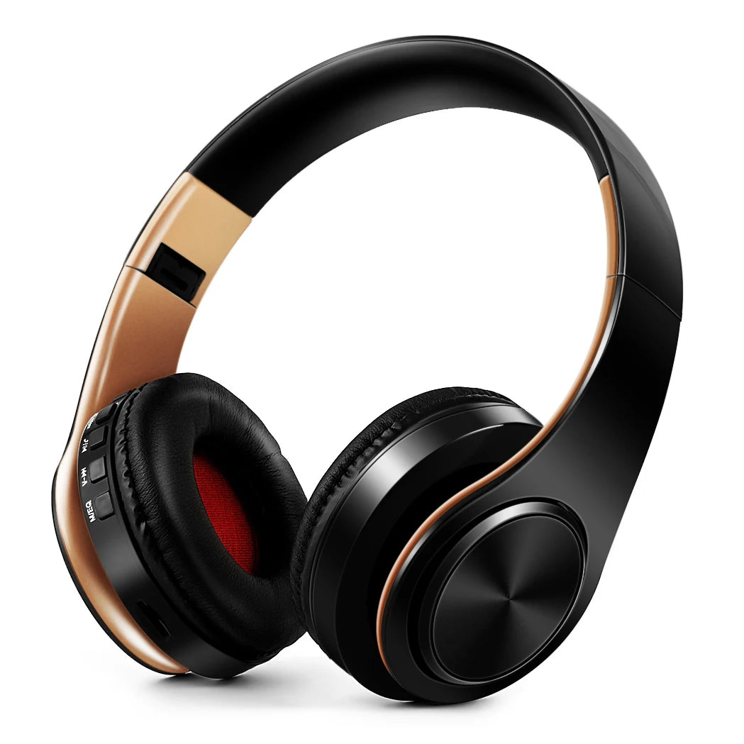 Auriculares Bluetooth 5.3 Inalámbricos con Micrófono y Radio FM