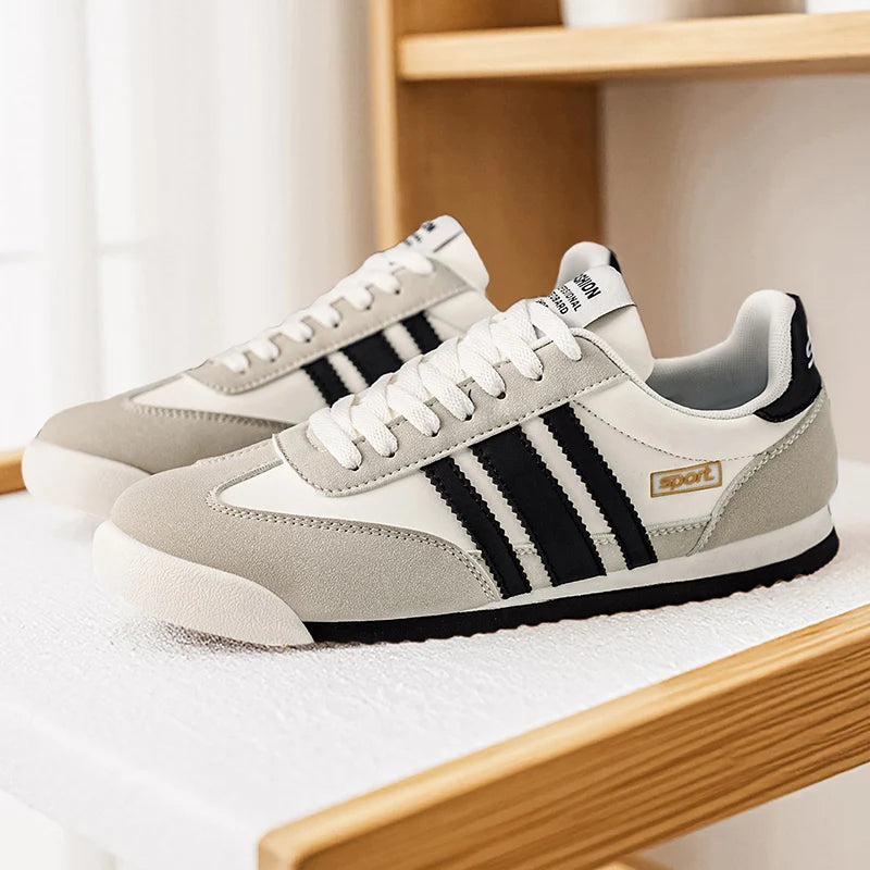 Zapatos Ligeros Estilo Forrest Gump para Hombre, Zapatillas Antideslizantes con Superficie Suave, Zapatos Casuales Retro Versátiles