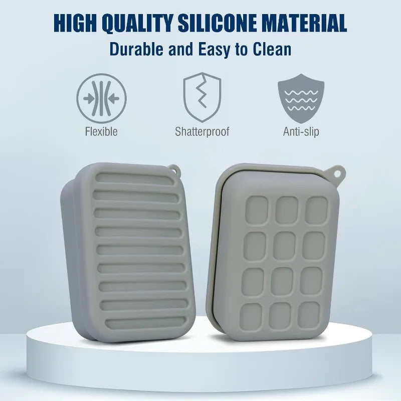 Estuche de Silicona para Jabón de Viaje