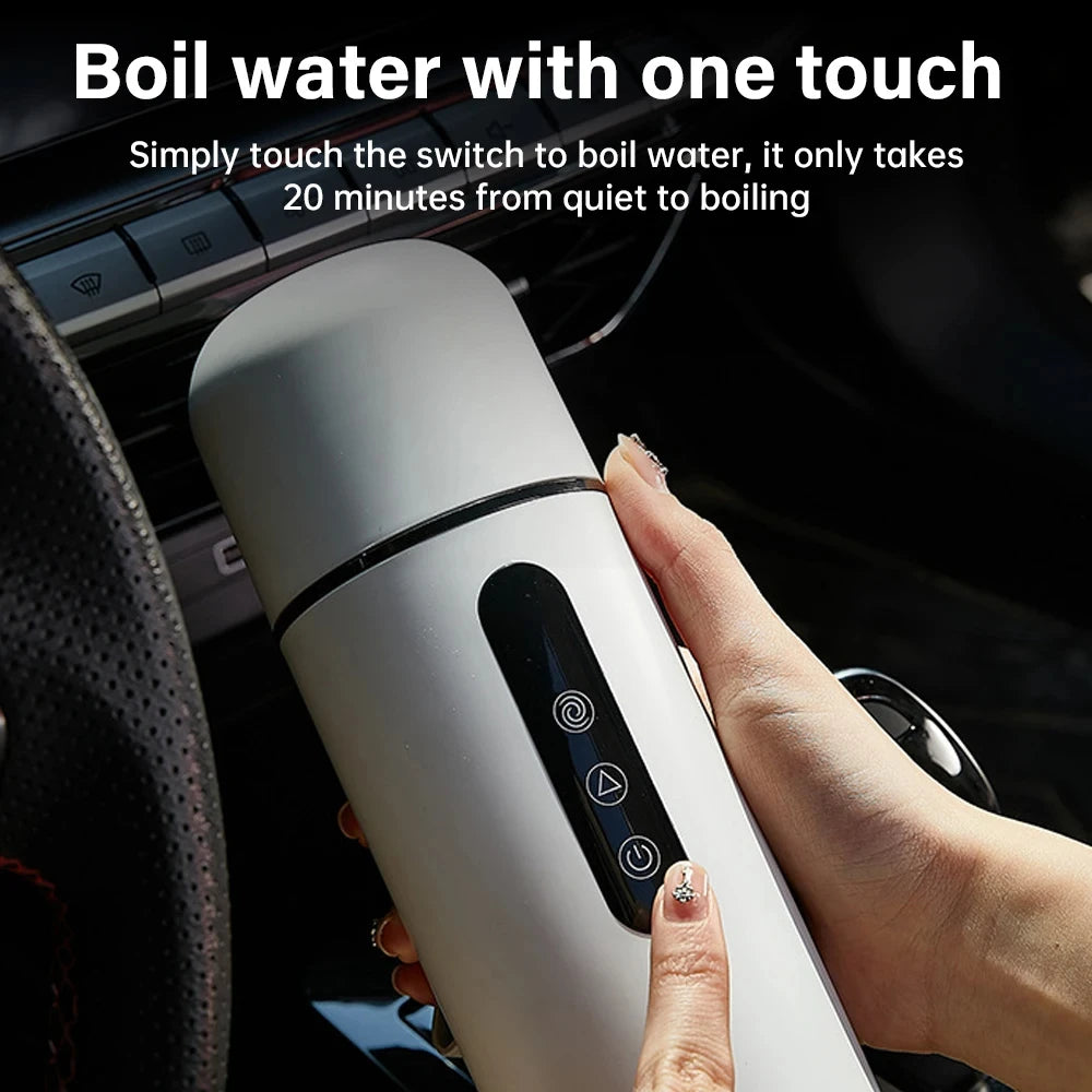 Hervidor Eléctrico Portátil 420ml Control Temp