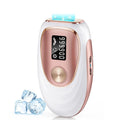 Dispositivo de Depilación Láser IPL para Mujeres y Hombres, 999900 Flashes, Enfriamiento con Hielo, Depilación Permanente Indolora para Cara, Cuerpo y Bikini