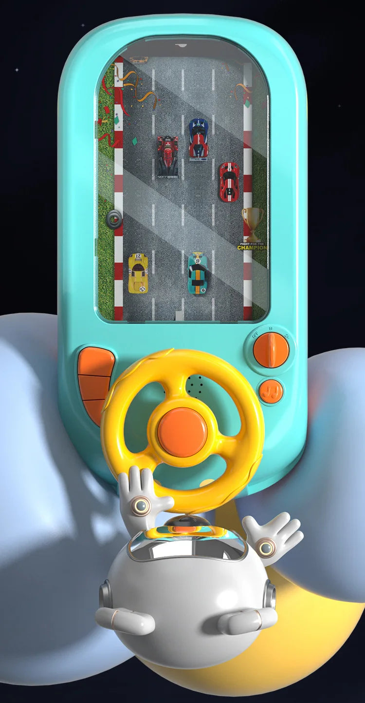Volante Interactivo de Carreras para Niños con Sonidos