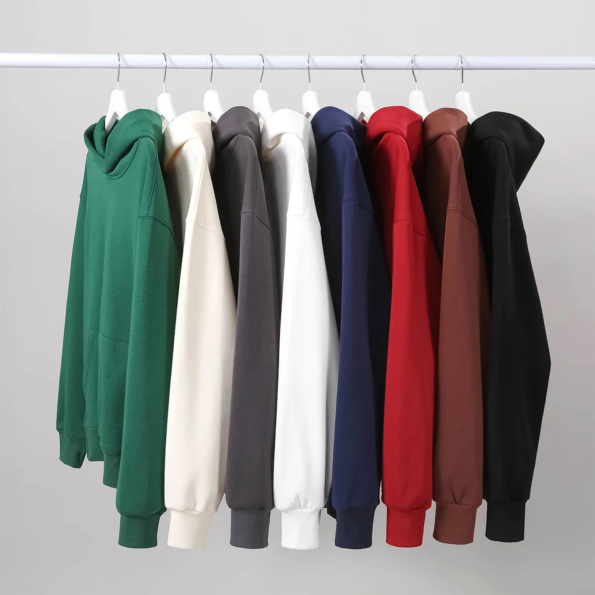 Sudadera con Capucha Pesada 480gsm, Algodón y Terciopelo