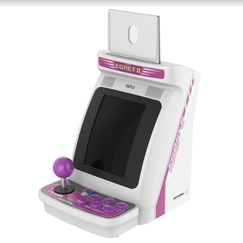 TAITO-MINI consola de juegos EGRET 2 retro, arcade HD, pantalla giratoria nostálgica de mano