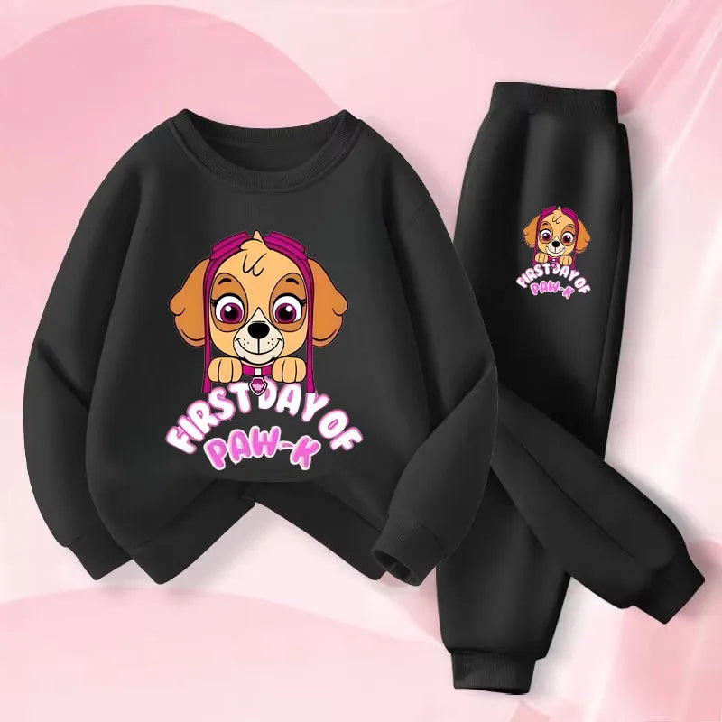 Conjunto de buzo transpirable PAW Patrol con pantalón para niñas