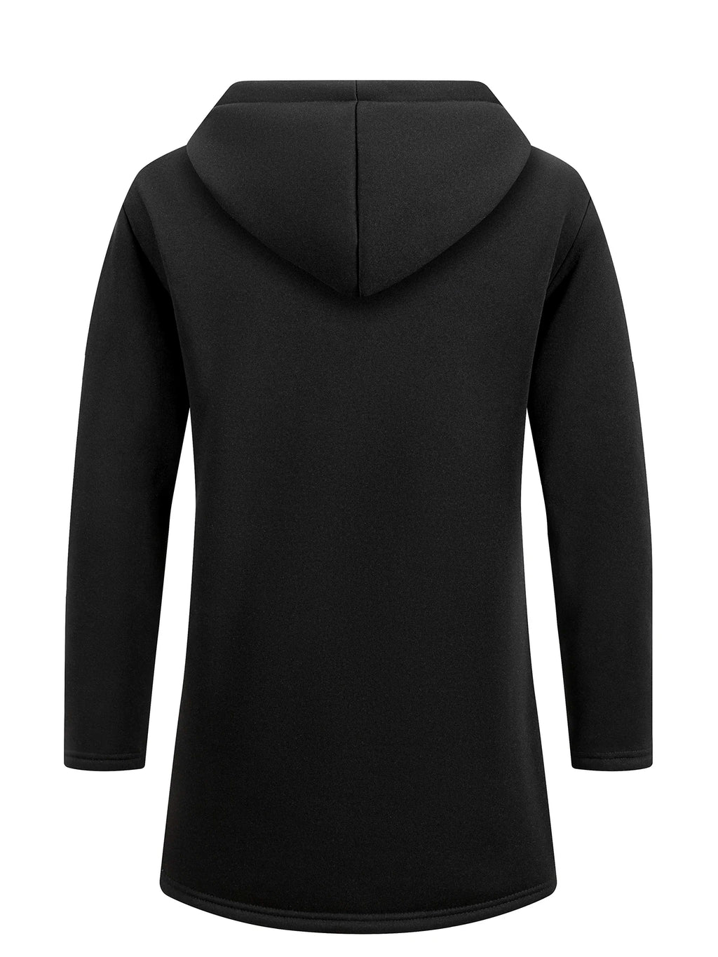 Chaqueta con Capucha y Cremallera para Hombre – Abrigo Polar