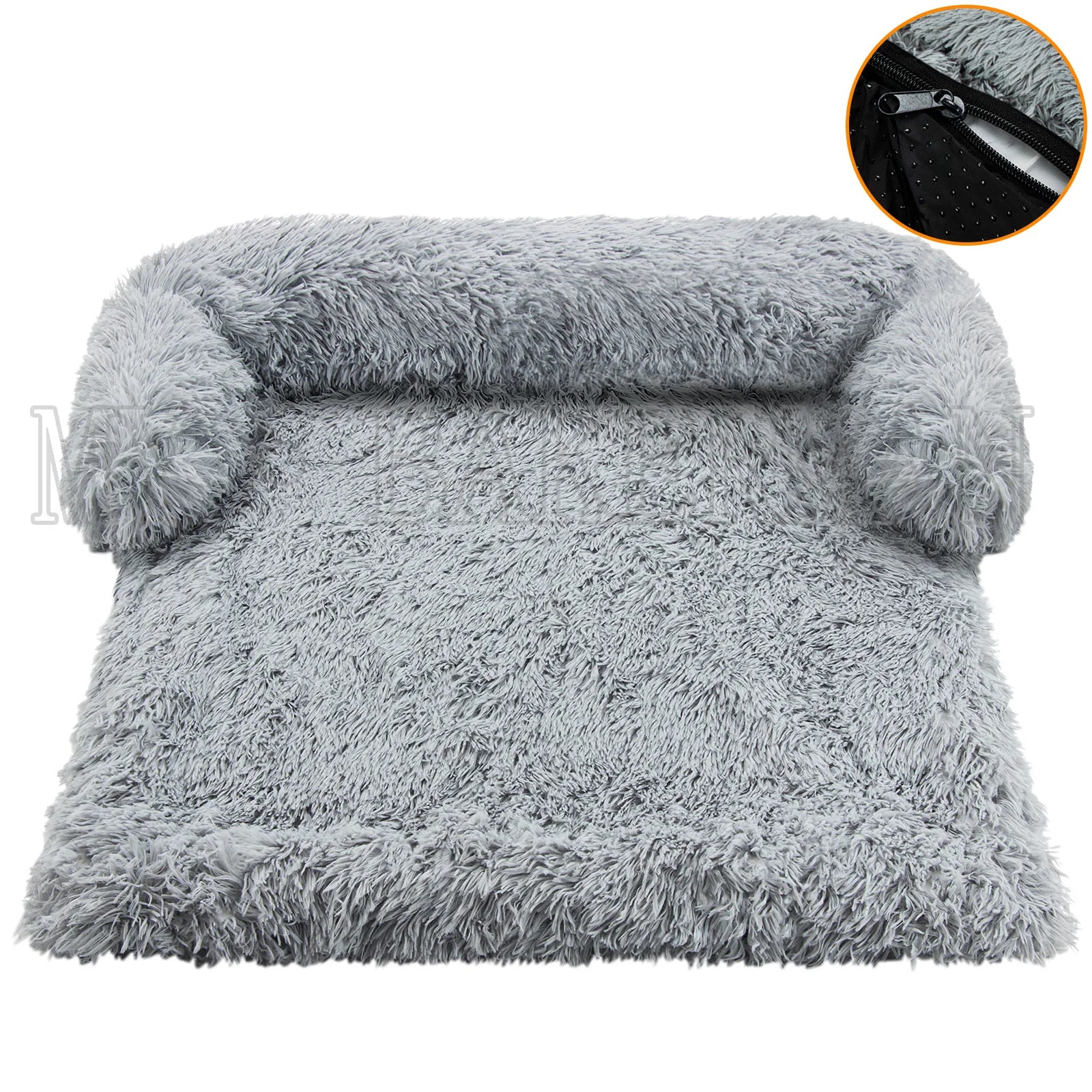 Cama Sofá para Mascotas Lavable con Nido Cálido