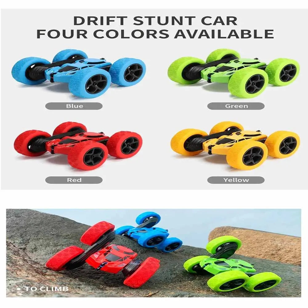 Coche Acrobático RC 2.4 GHz, Deriva, Doble Cara, Acrobacias Todoterreno