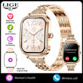 Smartwatch para mujer con pantalla HD 1.75'', llamadas Bluetooth y monitor de salud IP68