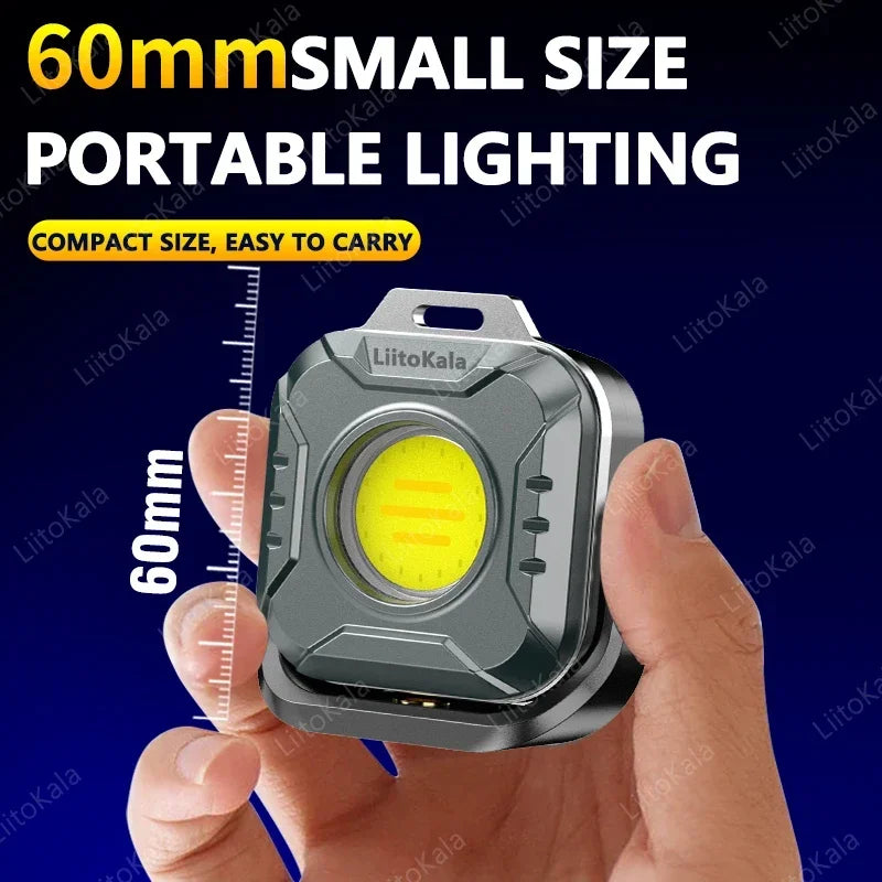Linterna de Trabajo LED COB 500LM LiitoKala Recargable Tipo C