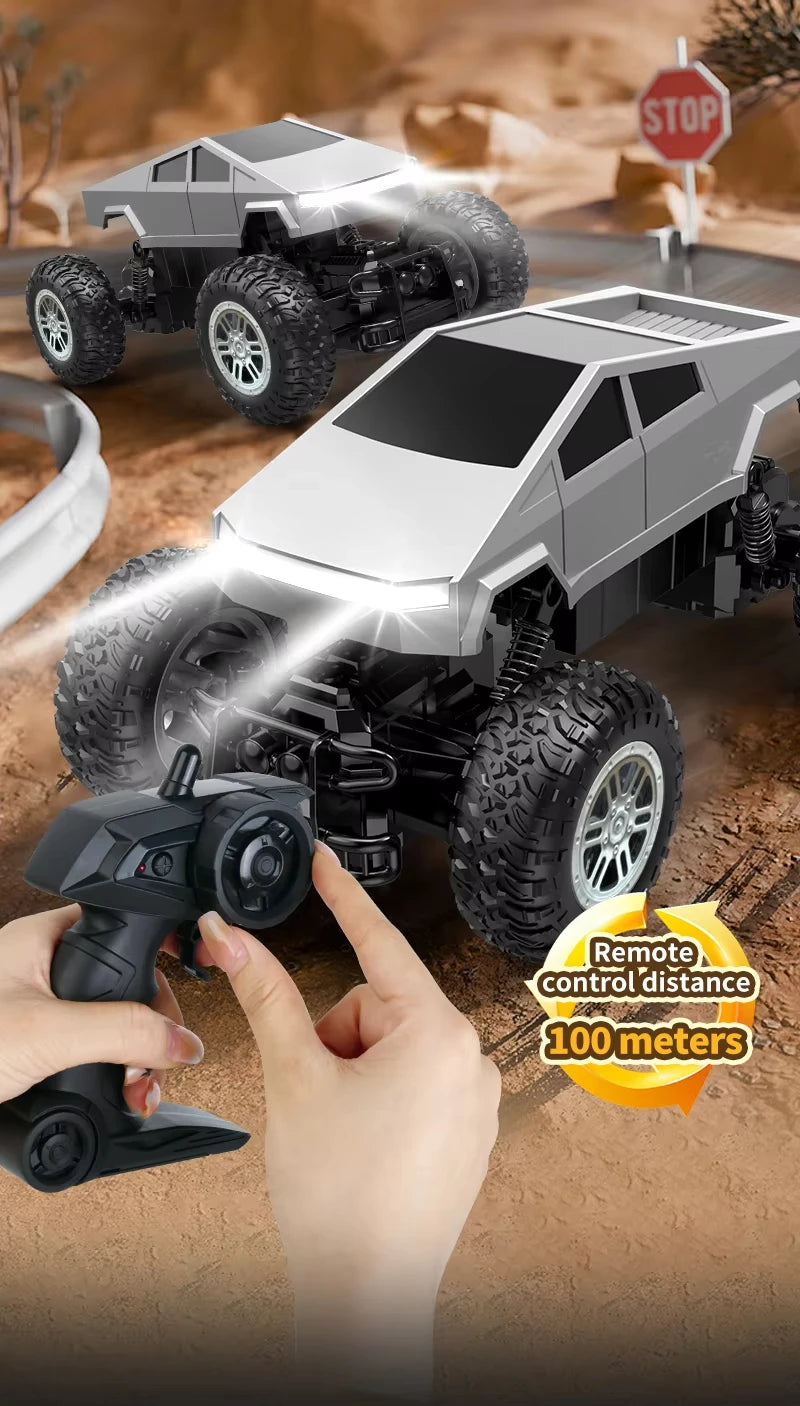 Camión RC Anfibio 4WD 1:16 con Giros 360° y Luces LED