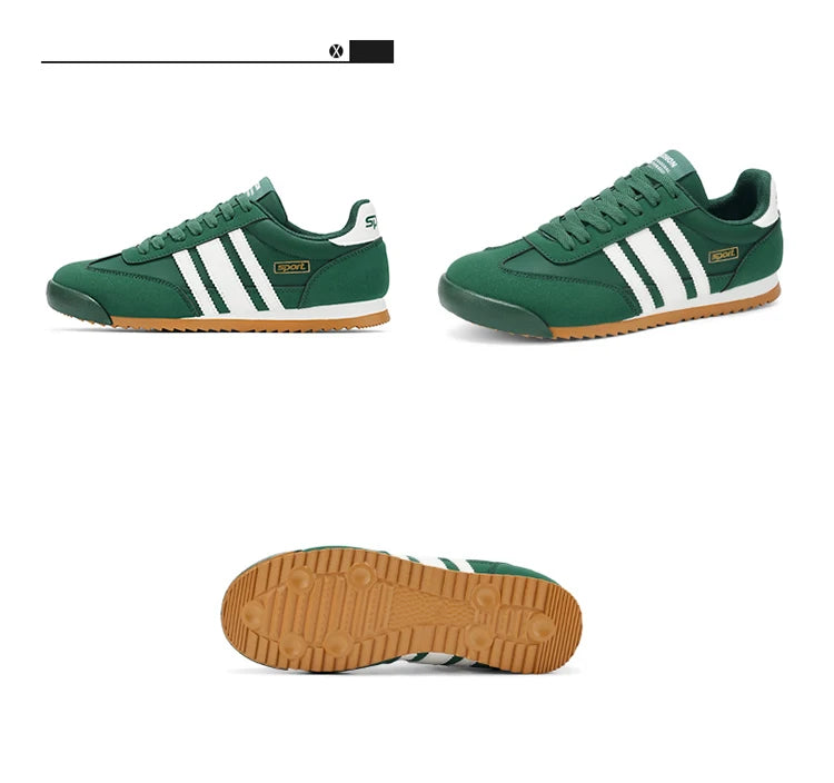 Zapatos Ligeros Estilo Forrest Gump para Hombre, Zapatillas Antideslizantes con Superficie Suave, Zapatos Casuales Retro Versátiles