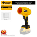 Soplador de aire eléctrico inalámbrico sin escobillas de diosa eléctrica, ventilador Turbo Jet, herramienta de soplado de polvo de mano para Dewalt, Pin de batería de 20V